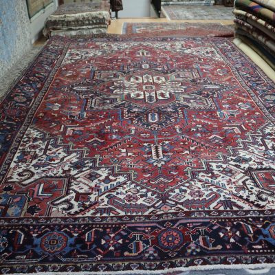 Antike Perser Teppich Heriz